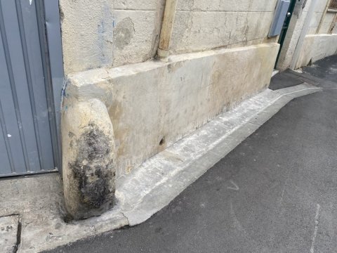 Murs humides à Montpellier 