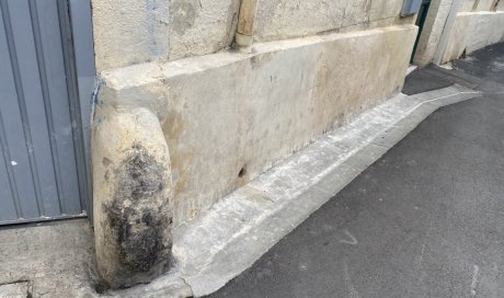 Murs humides à Montpellier 